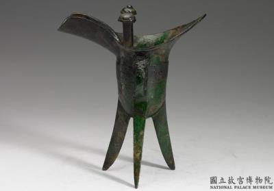 图片[3]-Inscribed jue wine vessel, late Shang dynasty, c. 13th-11th century BCE-China Archive
